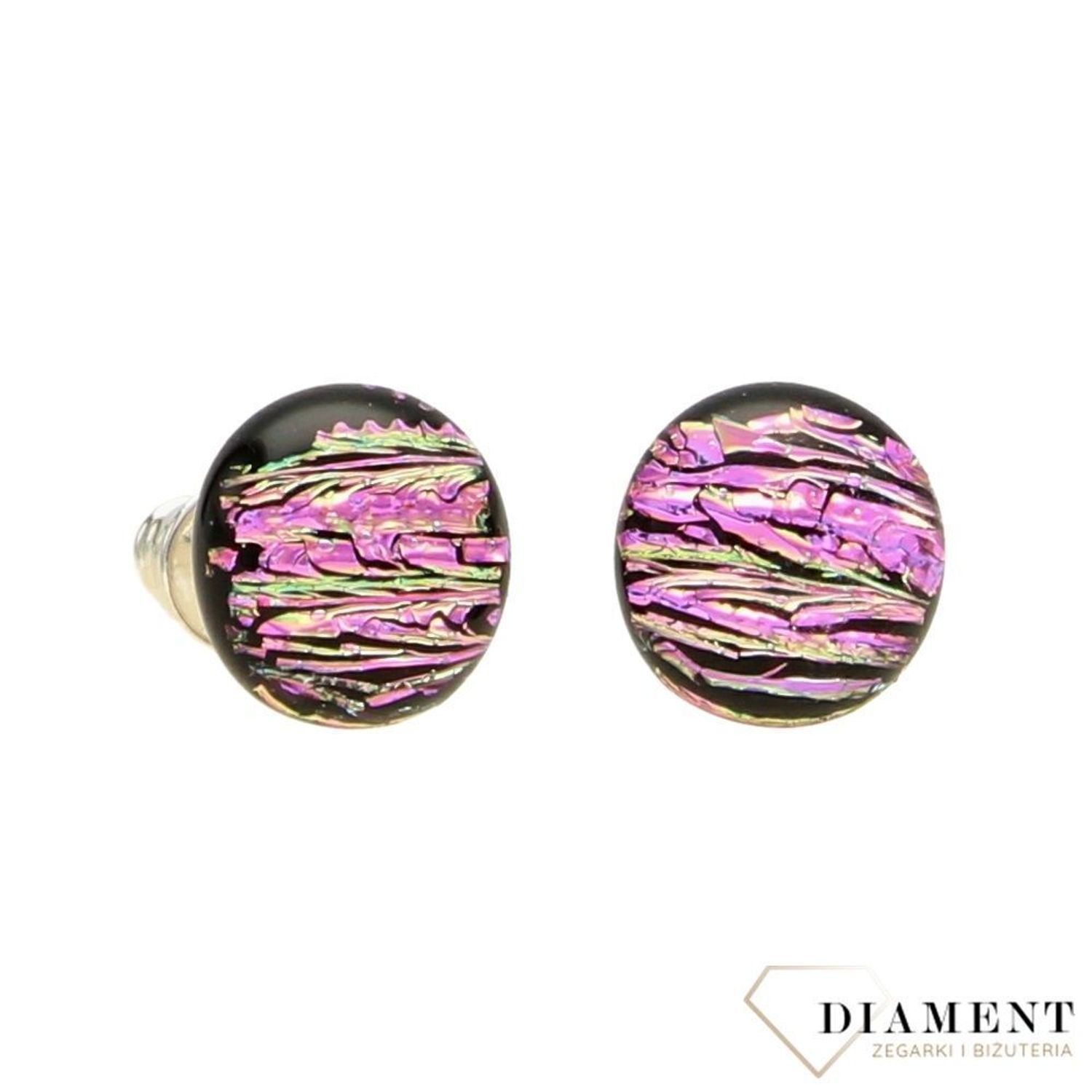 Kolczyki srebrne szkło weneckie Murano 23.jpg